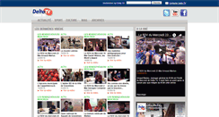 Desktop Screenshot of deltatv.fr